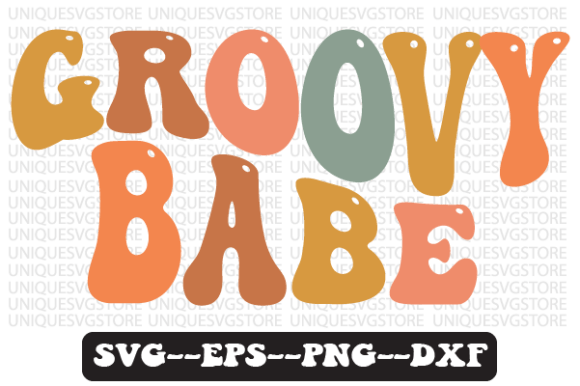 Groovy Babe Wavy Retro Svg Design Review