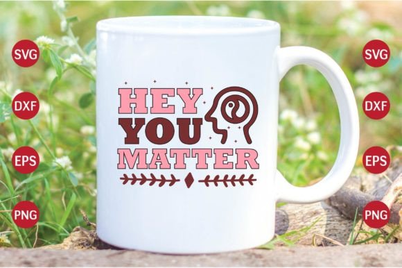 Hey You Matter Retro SVG Design Review