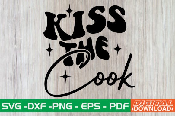 Kiss the Cook Retro SVG Review