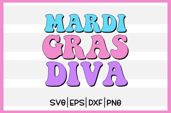 Mardi Gras Diva Retro Svg Design Review